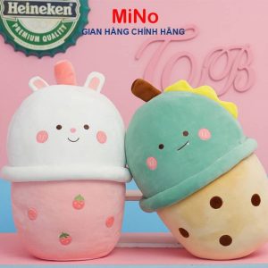 Bubble milk tea stuffed toy