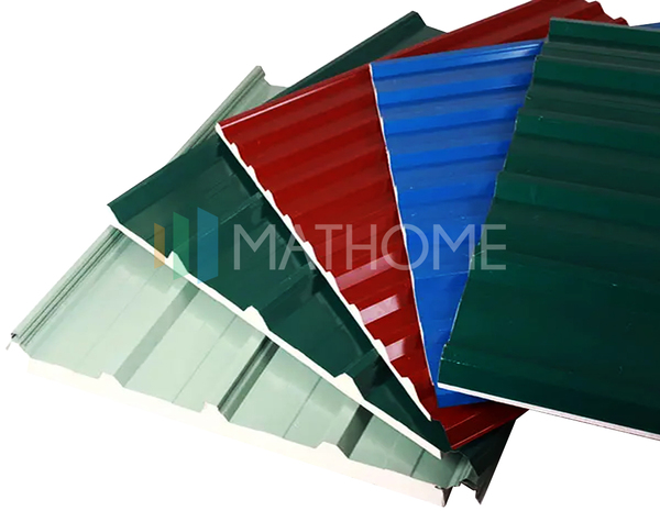 Rib roofing sheet