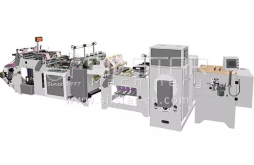 Plastic bag making machine