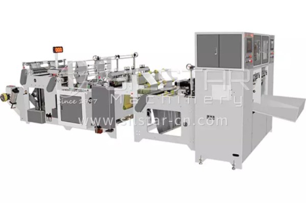 Plastic bag making machine