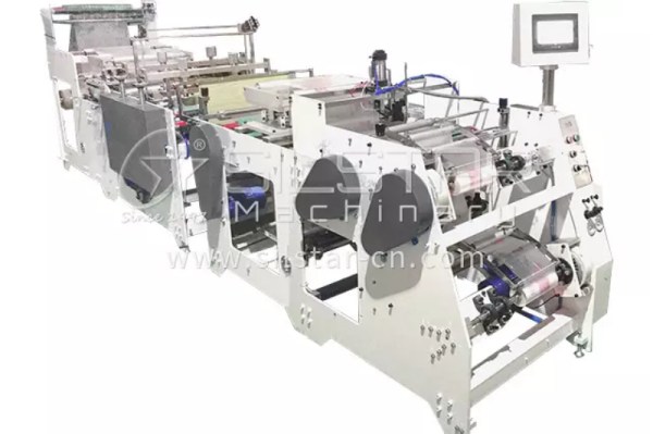 Plastic bag making machine