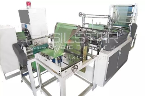 Plastic bag making machine