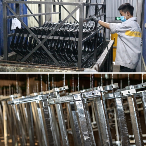 Hot dip galvanizing