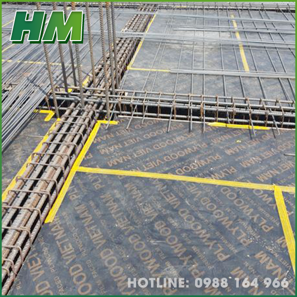 Film faced formwork plywood for construction