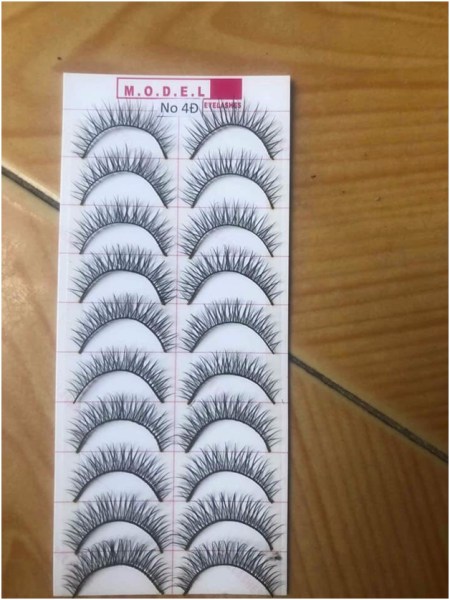 Bridal eyelashes