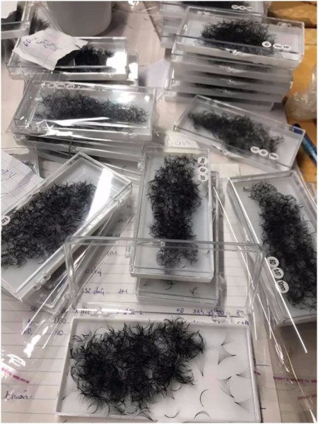 10D fan eyelashes