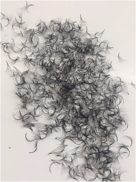 4D fan eyelashes