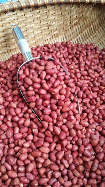 Red peanuts