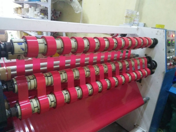 Tape making machine