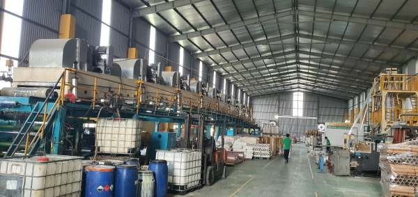 Adhesive tape manufacturing factory