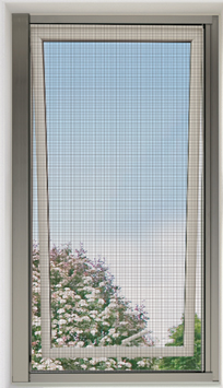 Aluminium mesh door