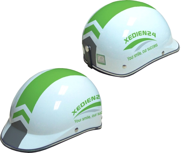 Advertising logo printed helmets