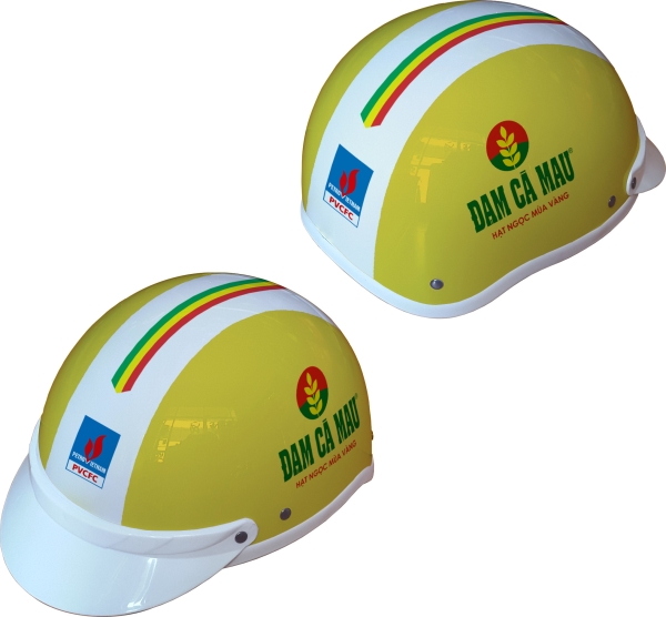 Advertising logo printed helmets