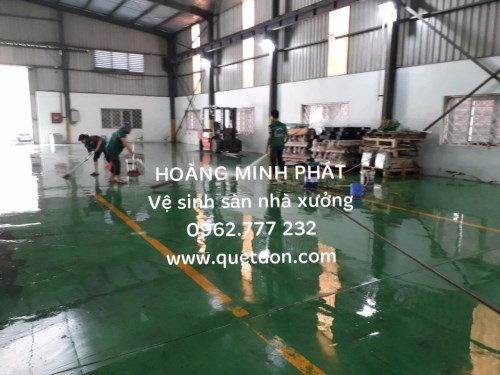 Industrial cleaning service
