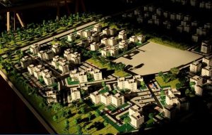 Ha Dong new urban area model