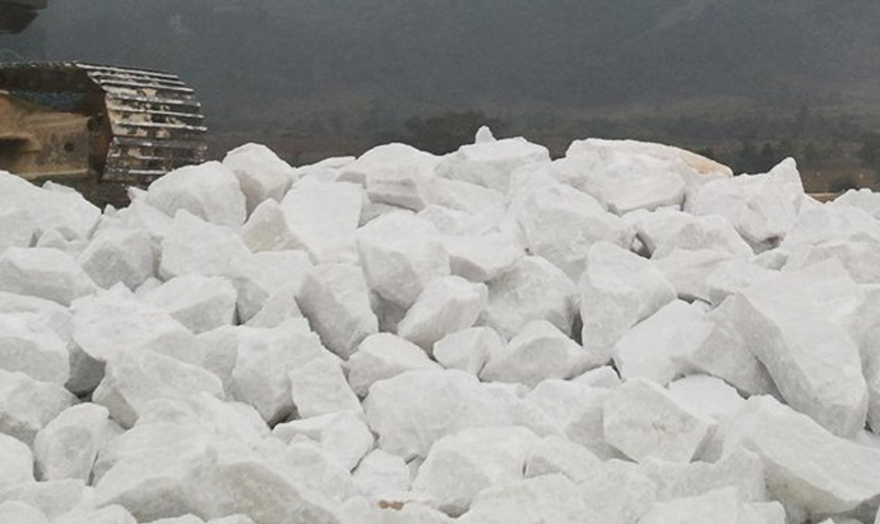 White stone