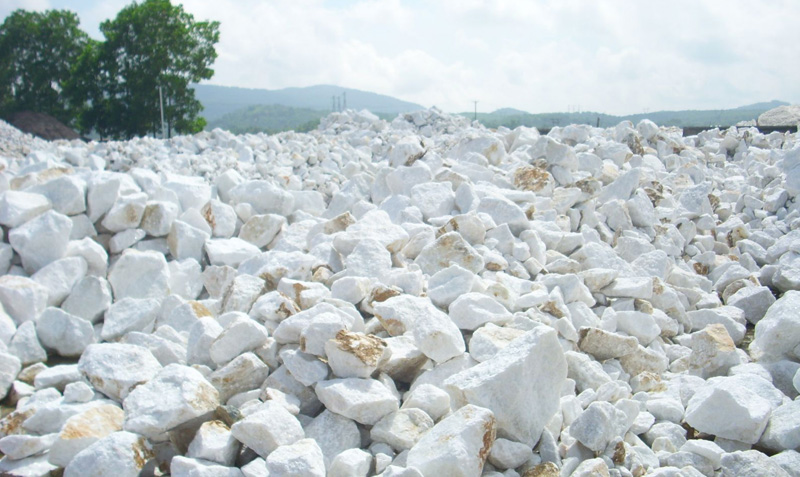 White stone