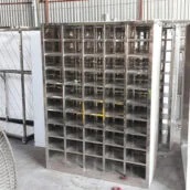 Stainless steel storage cabinets