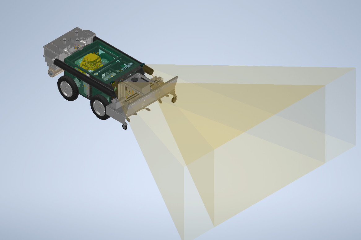 Multi-function remote control robot used in agriculture