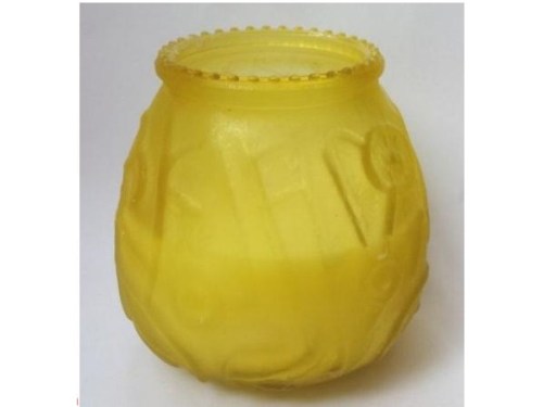 Cup shaped candles