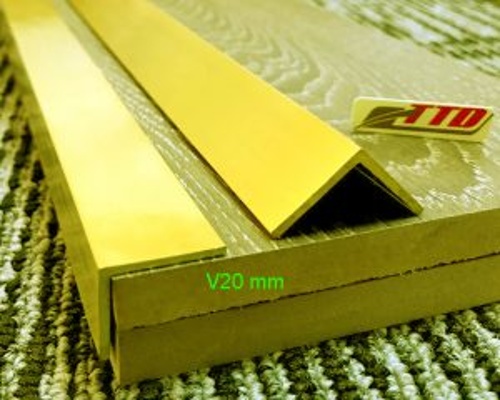 V-shaped trim