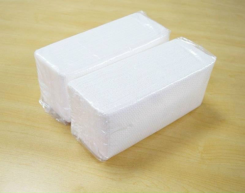 Hand wiping paper