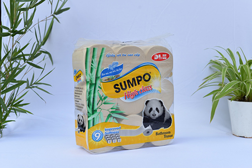 Sumpo toilet paper, 9 rolls