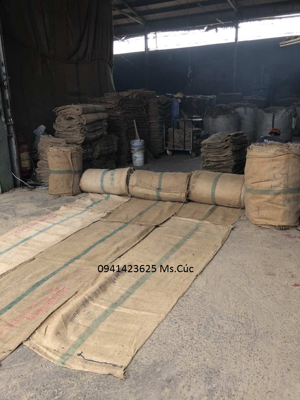 Burlap fabric