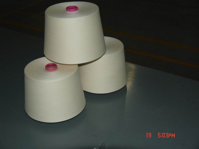 Natural cotton yarn