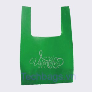 Green Nonwoven cloth bag
