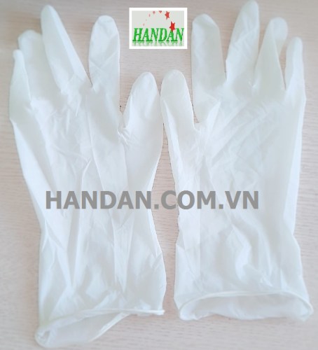 Powdered medical gloves