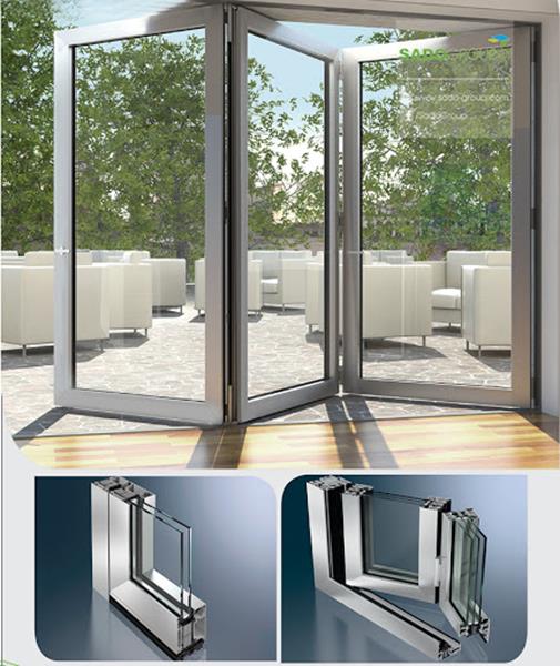 Aluminium door