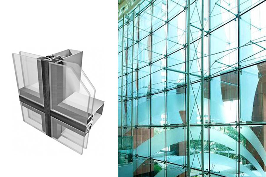 Sumi curtain wall