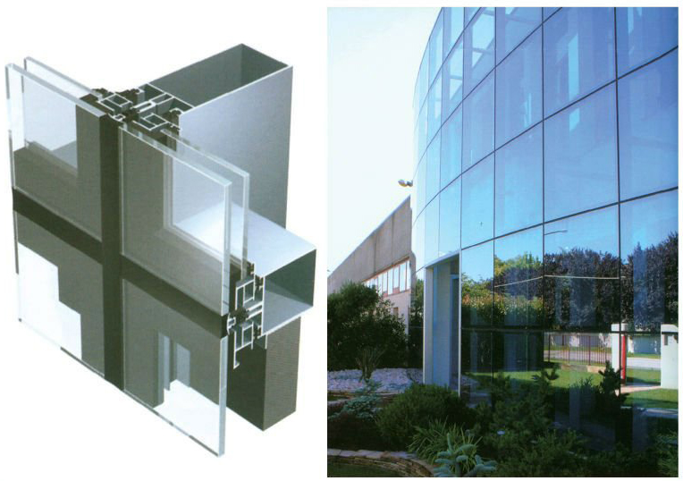 Sumi curtain wall