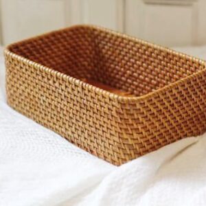 Bamboo and rattan tray