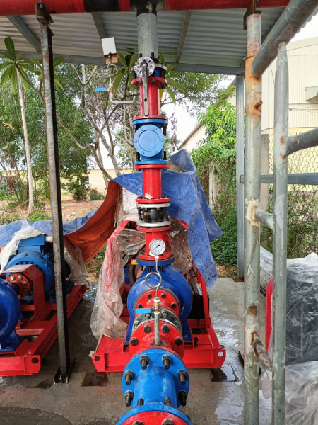 Fire protection system installation and construction