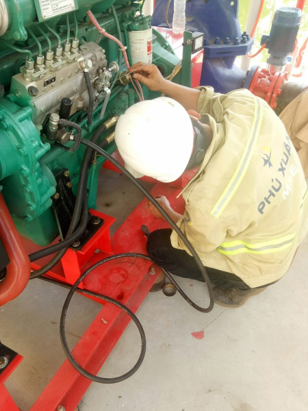 Fire protection system installation and construction