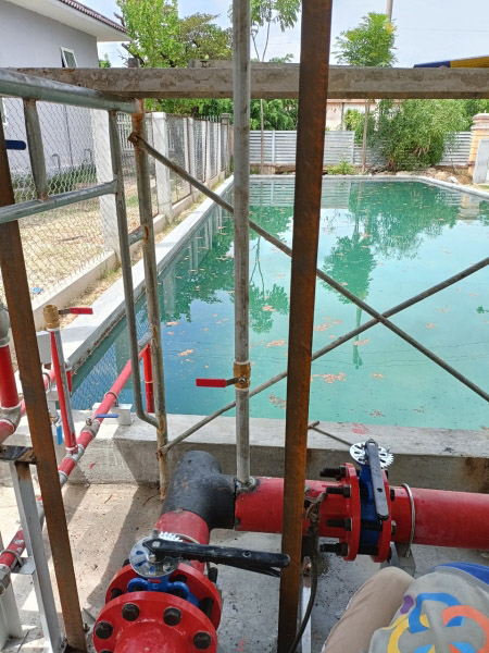 Fire protection system installation and construction