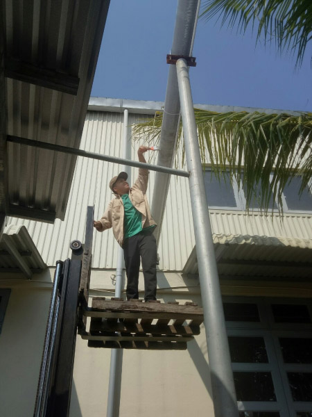 Fire protection system installation and construction