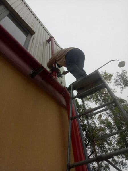 Fire protection system installation and construction