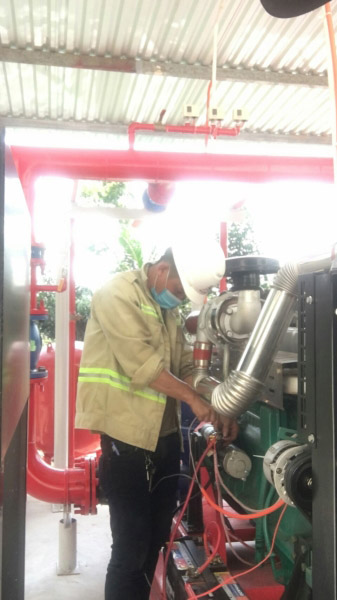 Fire protection system installation and construction