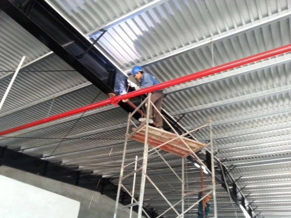 Fire protection system installation and construction