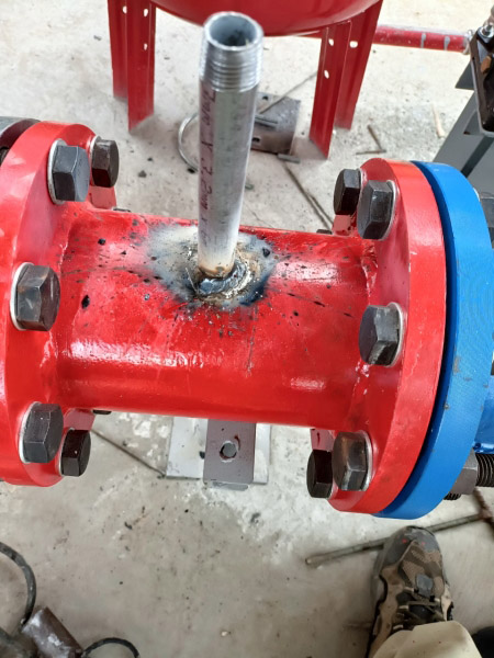 Fire protection system installation and construction