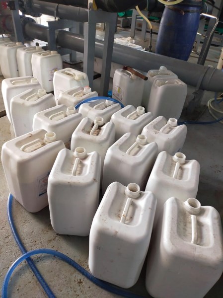 Chiller filter oil