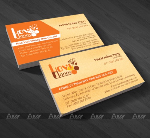 Card visit printing