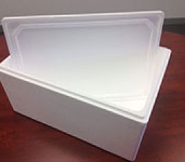 Styrofoam box
