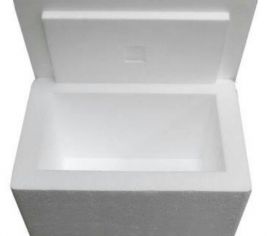 Styrofoam box