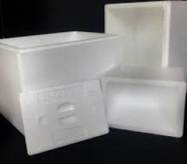 Styrofoam boxes