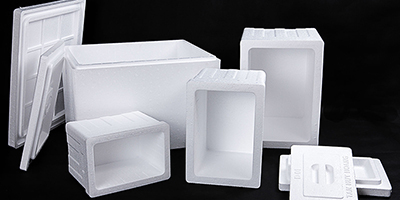 Styrofoam boxes