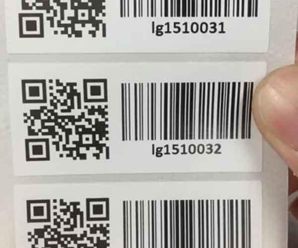 Sticker barcode
